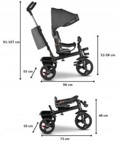 Merkloos Kinderwagen - 3 In 1 Kinderwagen - Duwfiets - Driewieler - Tot 25 Kg - Tot 36+ Maanden - Met Duwstang - Kinder Wagen - Kinder Driewieler - Buggy - Duwfiets -Babyproducten Serie Winkel 1001x1200 1