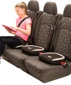 Bubblebum Zitverhoger Autozitje Opblaasbaar Autostoeltje - Zwart -Babyproducten Serie Winkel 1001x1200