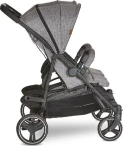 ABC Design Duo Kinderwagen Twin Circle Line - Inclusief Regenhoes - Woven Graphite -Babyproducten Serie Winkel 1016x1200 1