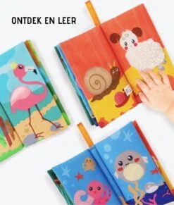 Tumama® Knisperboekje Baby Eerste Jaar “Dieren Vleugels“ Voelboekje - Sinterklaas Kerst Cadeau - Educatief Voel Knisper Boek Speelgoed -Babyproducten Serie Winkel 1017x1200 2
