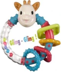 Sophie De Giraf - Rammelaar - Multi Textuur - Op Wit Rode Hangkaart -Babyproducten Serie Winkel 1019x1200 1