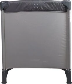 Ding Campingbedje - Grijs - 120x60 Cm - Reisbedje Inclusief Bodemmatrasje -Babyproducten Serie Winkel 1033x1200