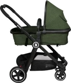 Baninni Kinderwagen Otto 3 In 1 Olive Green -Babyproducten Serie Winkel 1038x1200 3
