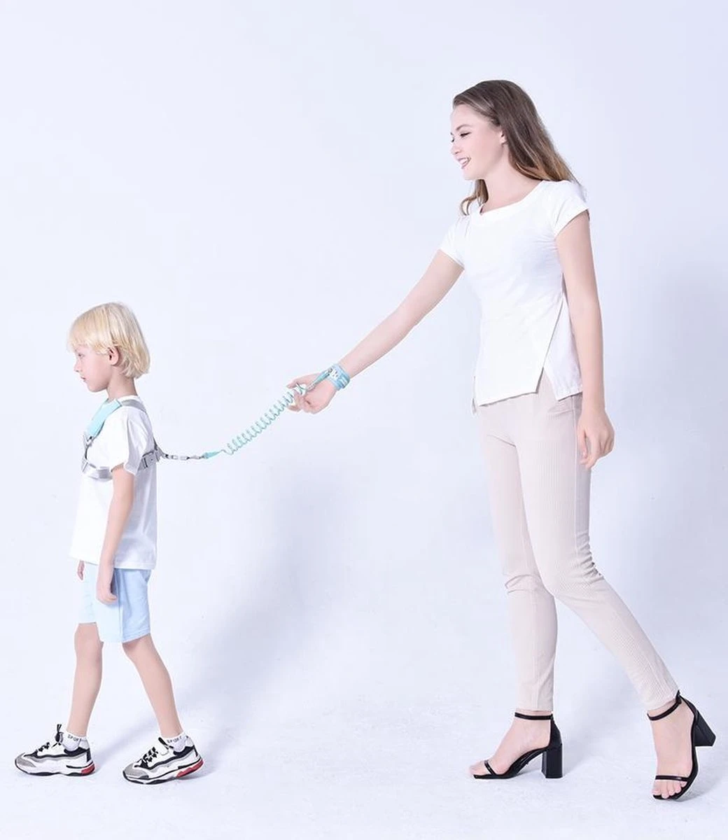 MijnNami 2 In 1 Harnas En Polstuigje – Kindertuigje En Polstuigje Met Slot – Mint 8 MijnNami 2 In 1 Harnas En Polstuigje – Kindertuigje En Polstuigje Met Slot – Mint - Afbeelding 6