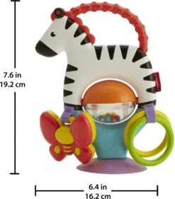 Fisher Price - Activity Zebra - Rammelaar - Speeltje En Bijtring - Grijpspeelgoed -Babyproducten Serie Winkel 1055x1200