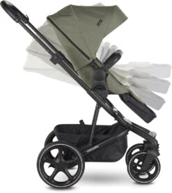 Easywalker Harvey 3 / Harvey³ Voordeelset Bestaande Uit Kinderwagen, Reiswieg, Voetenzak, Regenhoes Voor Zitting En Reiswieg, Hoes Voor De Reiswiegmatras - Kleur Fossil Grey -Babyproducten Serie Winkel 1069x1200 6