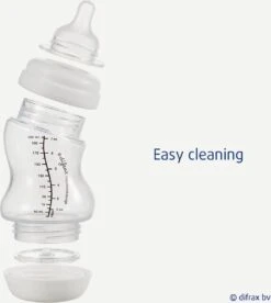 Difrax Anti-Colic S-babyfles Wide - 310 Ml - Creme|Popcorn -Babyproducten Serie Winkel 1074x1200 1