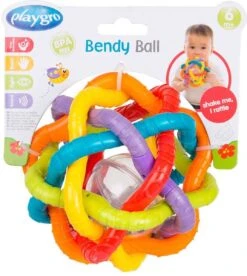 Playgro Buigbare Bendy Ball - Grijp- En Bijtspeelgoed - Incl Rammelaar - Activiteitenbal -Babyproducten Serie Winkel 1074x1200
