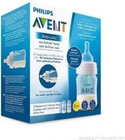 Philips Avent Anti-colic SCF810/24 - Babyfles (125 Ml) Antikrampjes Met AirFree Ventiel - 2 Stuks -Babyproducten Serie Winkel 1075x1200 3