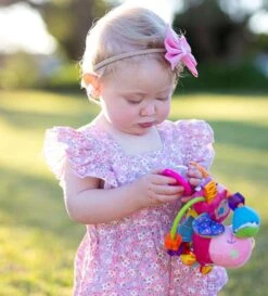 Playgro Clip Clop Rammelaar - Roze - Activiteitenspeeltje - Kraamkado -Babyproducten Serie Winkel 1086x1200