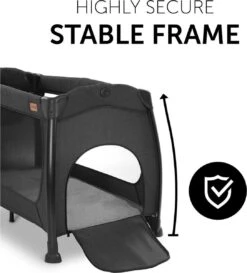 Hauck Play N Relax Center Campingbedje - Zwart -Babyproducten Serie Winkel 1087x1200 2