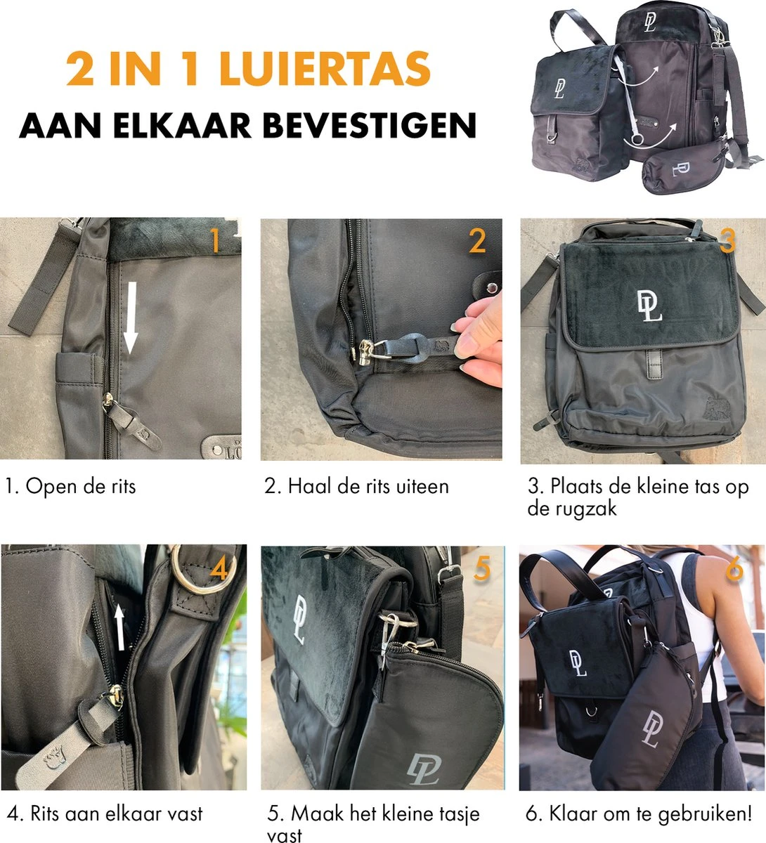 Deryan Luiertas Rugzak Met Verschoonmatje - Inclusief Flessenwarmhouder - Kinderwagenhaken En Isoleervak - Cream 12 Deryan Luiertas Rugzak Met Verschoonmatje - Inclusief Flessenwarmhouder - Kinderwagenhaken En Isoleervak - Cream - Afbeelding 10