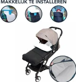 Achaté Voetenzak - Voor Kinderwagen Of Stoeltje – Baby Slaapzak - Autostoel - Wit -Babyproducten Serie Winkel 1104x1200 1
