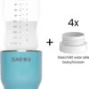 Baboe Draagbare Baby Flessenwarmer Voor Onderweg – Blauw – Incl. 4 Adapters - Geschikt Voor Alle Babyflessen -Babyproducten Serie Winkel 1114x1200 5