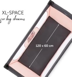 Hauck Dream'n Play Campingbedje - Minnie Sweetheart -Babyproducten Serie Winkel 1121x1200 3