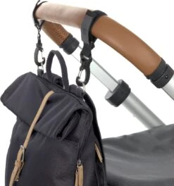 LÄSSIG Luiertas Rolltop Backpack Rugzak Incl Verschoningsmatje Denim Blauw Limited Edition -Babyproducten Serie Winkel 1123x1200