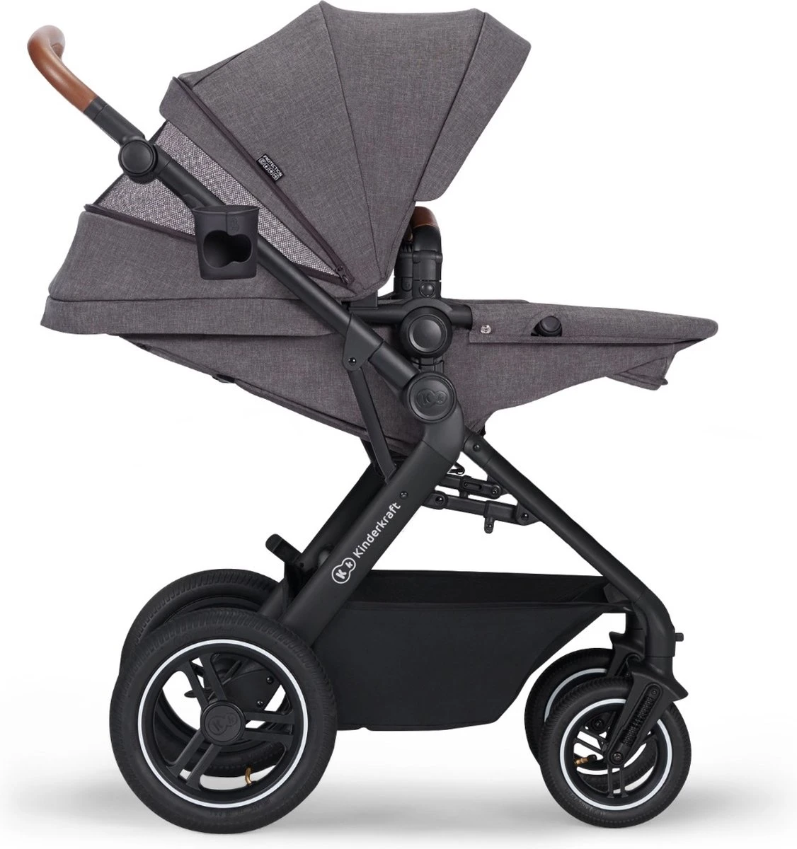 Kinderkraft B-Tour Ash Grey 3-in-1 Combi Kinderwagen Incl. Autostoel KSBTOU00DGR3000 10 Kinderkraft B-Tour Ash Grey 3-in-1 Combi Kinderwagen Incl. Autostoel KSBTOU00DGR3000 - Afbeelding 8