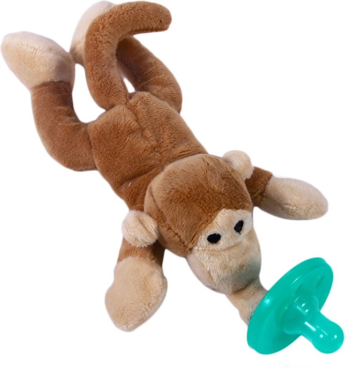 Woezy - Speenknuffel Woezy - Aap - Fopspeen - Bruin - Kraamcadeau - Baby
