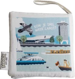 Zacht Babyboekje Amsterdam - 100% Katoen - Fairly Made - In Mooie Geschenkverpakking - Duurzaam En Origineel Kraamcadeau -Babyproducten Serie Winkel 1138x1200