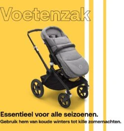 Bugaboo Voetenzak Grey Melange -Babyproducten Serie Winkel 1139x1200 7