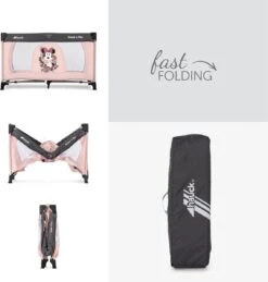 Hauck Dream'n Play Campingbedje - Minnie Sweetheart -Babyproducten Serie Winkel 1143x1200 2
