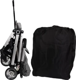 Ding Vivo Wandelwagen - Grijs/Zilver - Inklapbare Buggy - Inclusief Boodschappenmandje En Zonnekap -Babyproducten Serie Winkel 1144x1200 2