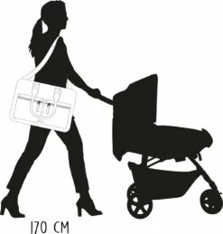 Kidzroom Black And White Luiertas - Zwart - Ophanglussen Kinderwagen - Verschoonmatje - Verstelbare Schouderband -Babyproducten Serie Winkel 1144x1200