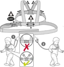 Looptuigje Voor Kinderen - Kindertuigje Met Looplijn - Tuigje Kind - Blauw -Babyproducten Serie Winkel 1146x1200 5