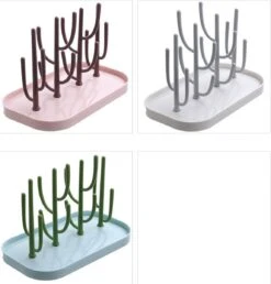 Ever Home Flessen Droogrek - Baby Flessenrek - Afdruiprek Baby - Droogrek - Drying Rack - Roze -Babyproducten Serie Winkel 1150x1200 5
