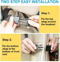 YONO Autostoel Organizer Met Tablet Houder - Auto Stoel Beschermer Achterkant - Bekerhouder En Accessoires Voor Kinderen - 2 Stuks -Babyproducten Serie Winkel 1156x1200