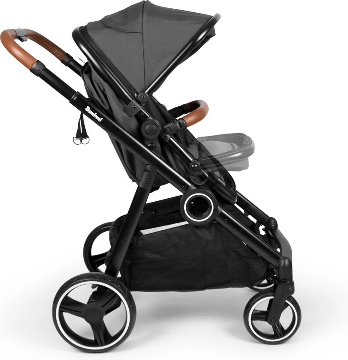 Baninni Duo Kinderwagen Luiz Grijs 18 Baninni Duo Kinderwagen Luiz Grijs - Afbeelding 16