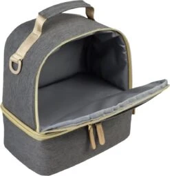 Youha® Tas - Kolftas - Moedermelk Koeltas - Babyfles Koeltas - Babymelk Koelen - Schoudertas & Rugtas - Kleur: Grijs - Reistas -Babyproducten Serie Winkel 1163x1200 2