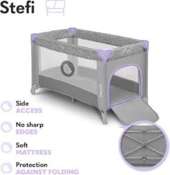 Lionelo Stefi - Campingbedje - 125x65cm - Tot 15kg - Transporttas -Babyproducten Serie Winkel 1165x1200 3