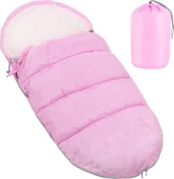Springos Voetenzak | Voetenzak Buggy | Voetenzak Autostoel | Universeel | 90 Cm | Roze -Babyproducten Serie Winkel 1172x1200