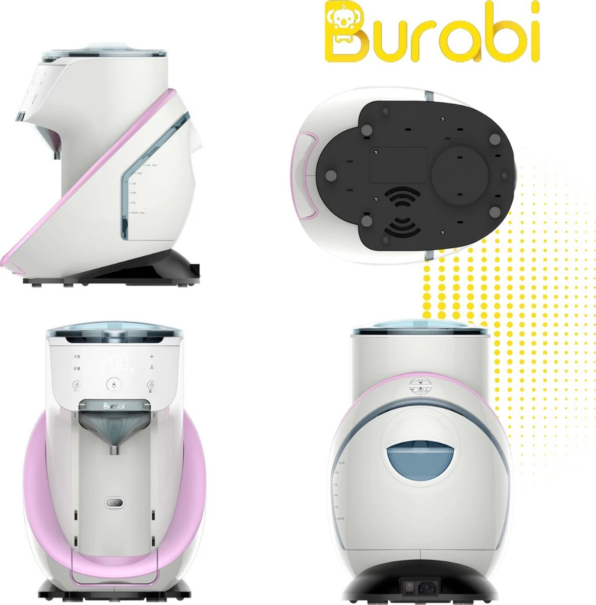 BURABI Automatische Baby Fles Maker | Fles Voeding Apparaat | Baby Senseo | Met App | Baby Verzorging | Baby Melk | Fles Bereiding | Babymelk | Baby Voeding 15 BURABI Automatische Baby Fles Maker | Fles Voeding Apparaat | Baby Senseo | Met App | Baby Verzorging | Baby Melk | Fles Bereiding | Babymelk | Baby Voeding - Afbeelding 13