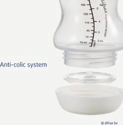 Difrax Anti-Colic S-babyfles Wide - 310 Ml - Creme|Popcorn -Babyproducten Serie Winkel 1183x1200 8