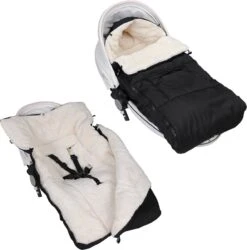 Monzana Voetenzak - Voor Kinderwagen Of Stoeltje - 93x56cm Zwart -Babyproducten Serie Winkel 1185x1200 2
