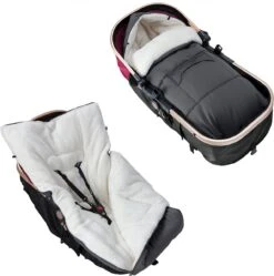 Monzana Voetenzak - Voor Kinderwagen Of Stoeltje - 93x56cm Grijs -Babyproducten Serie Winkel 1190x1200 7