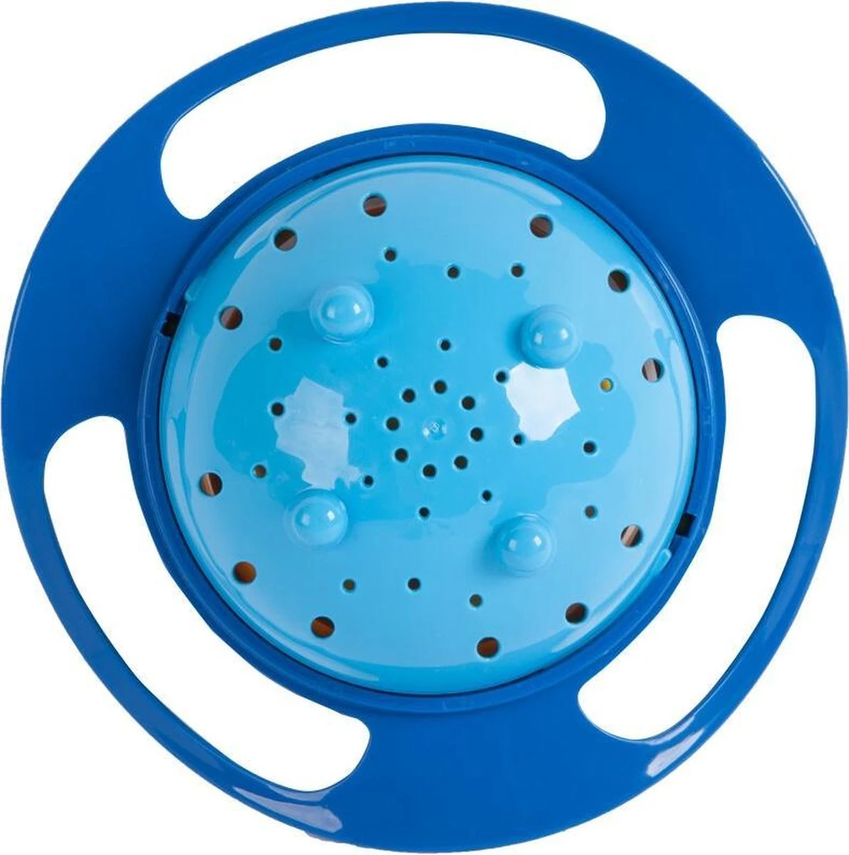 Eetbakje 360 Graden - Baby Kommetje - Baby Kom - Anti Knoei Bakje - Blauw 6 Eetbakje 360 Graden - Baby Kommetje - Baby Kom - Anti Knoei Bakje - Blauw - Afbeelding 4