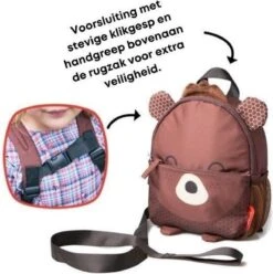 Kindertuigje Met Looplijn - Rugzak Voor Peuter & Kleuter - Tuigje Kind - Rugzaktuigje - Beer 14 Kindertuigje Met Looplijn - Rugzak Voor Peuter & Kleuter - Tuigje Kind - Rugzaktuigje - Beer -Babyproducten Serie Winkel 1195x1200 8