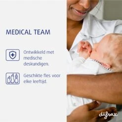 Difrax - S-Fles Duopack - Wit/Blauw - 250ml - 0+ Maanden -Babyproducten Serie Winkel 1198x1200 20