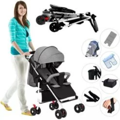 Child Supplies Buggy - Inklapbare Buggy - Baby Stroller - 3 In 1 - Kinderwagen - Blauw -Babyproducten Serie Winkel 1198x1200 6