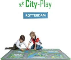 Speelkleed Rotterdam City-Play - Autokleed - Verkeerskleed - Speelmat Rotterdam -Babyproducten Serie Winkel 1200x1007