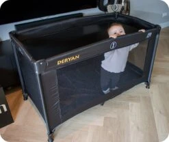 Deryan Believer Campingbedje - 120x60cm - Zwart -Babyproducten Serie Winkel 1200x1010 2