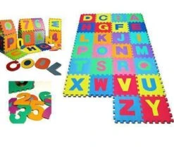 Merkloos Speelmat 86 Delig Puzzelmat -Babyproducten Serie Winkel 1200x1010