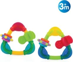 Nuby - Bijtspeelgoed - Bijtdriehoek - 3m+ -Babyproducten Serie Winkel 1200x1013