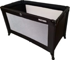 Cabino Campingbedje / Reisbed Set Inclusief Comfortabel Matras 60x120cm Zwart -Babyproducten Serie Winkel 1200x1016 3