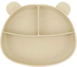 Beervorm Kinderbord Beige Met Bestek - Baby Bord Met Zuignap - Kinderservies -Babyproducten Serie Winkel 1200x1039 2