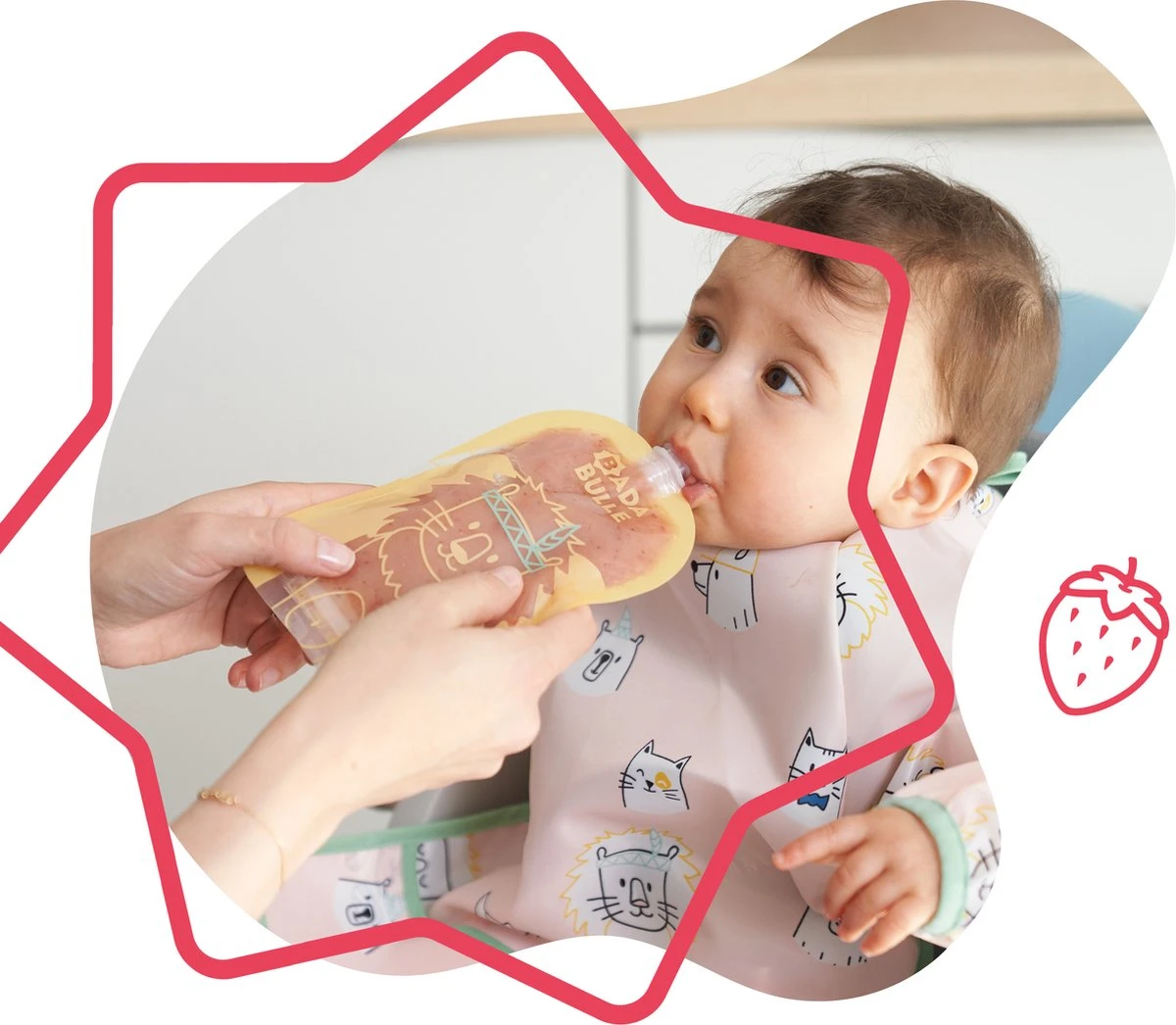 Badabulle 15 Stuks Herbruikbare Knijpzakjes B004500 10 Badabulle 15 Stuks Herbruikbare Knijpzakjes B004500 - Afbeelding 8