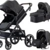 Loft Home Luxe 3-in-1 Kinderwagen - Wandelwagen - Autostoeltje - Buggy - Inklapbaar - Zwart - 0-36 Maanden -Babyproducten Serie Winkel 1200x1047 4